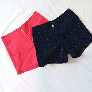 Bundle of 2 Nautica shorts size 6